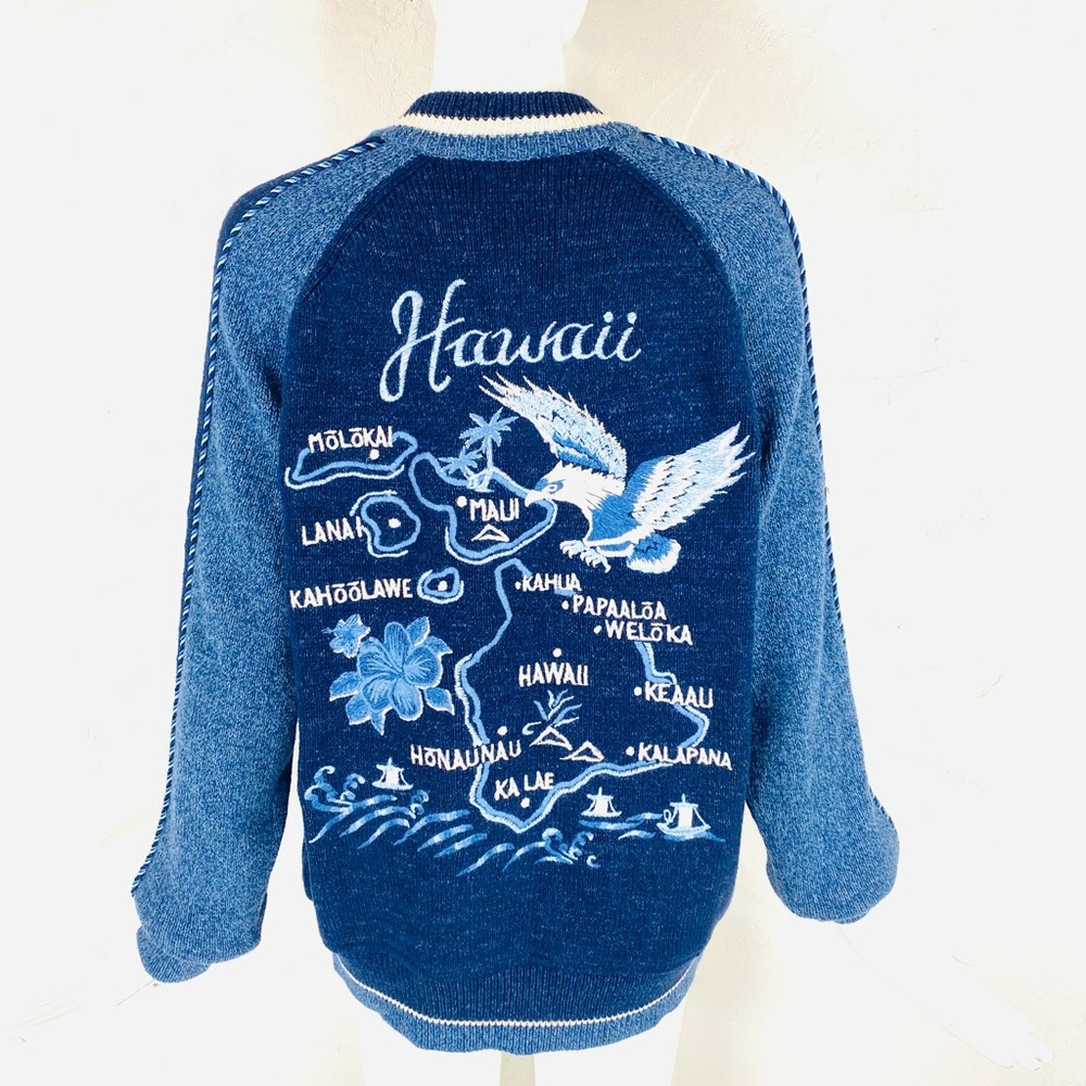 ♥️SOLD♥️POLO RALPH LAUREN Hawaii Full Zip Cardigan RARE!